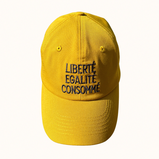 Liberté, Egalité, Consommé Baseball Cap