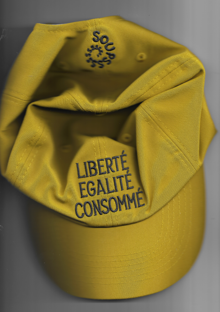 Liberté, Egalité, Consommé Baseball Cap